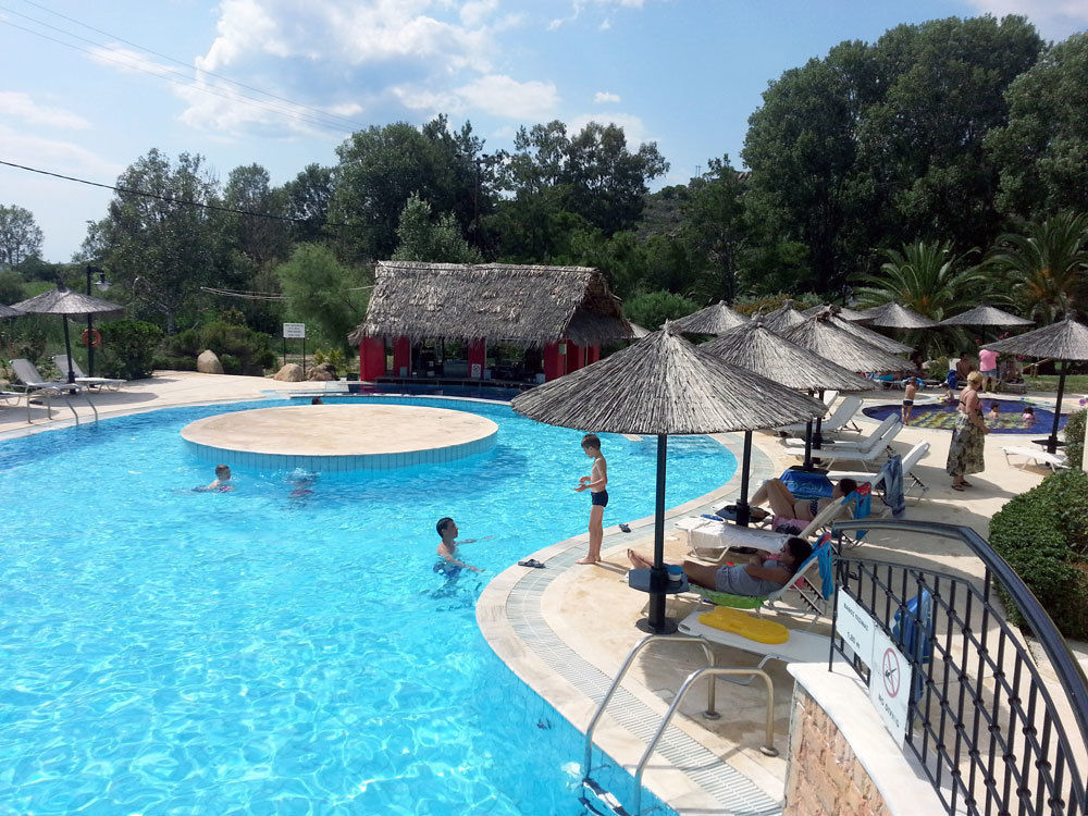 Hotel Makednos 尼基季 外观 照片